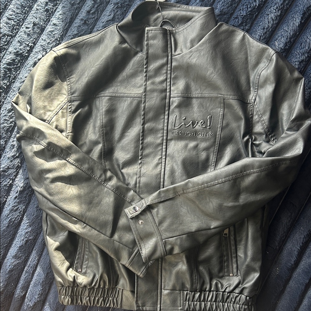Men's Casual Gray Bomber Jacket